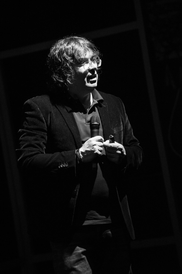 Nicola Marzari at Teatro Eliseo, Roma.