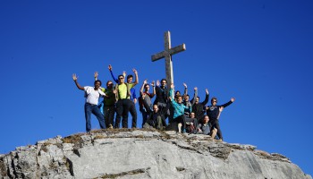 Participants in the second AiiDA coding week at the summit